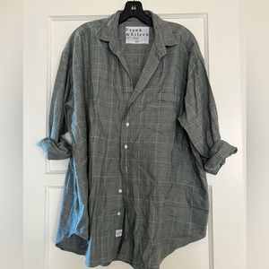 Frank & Eileen Shirley Oversized Flannel Button-Up